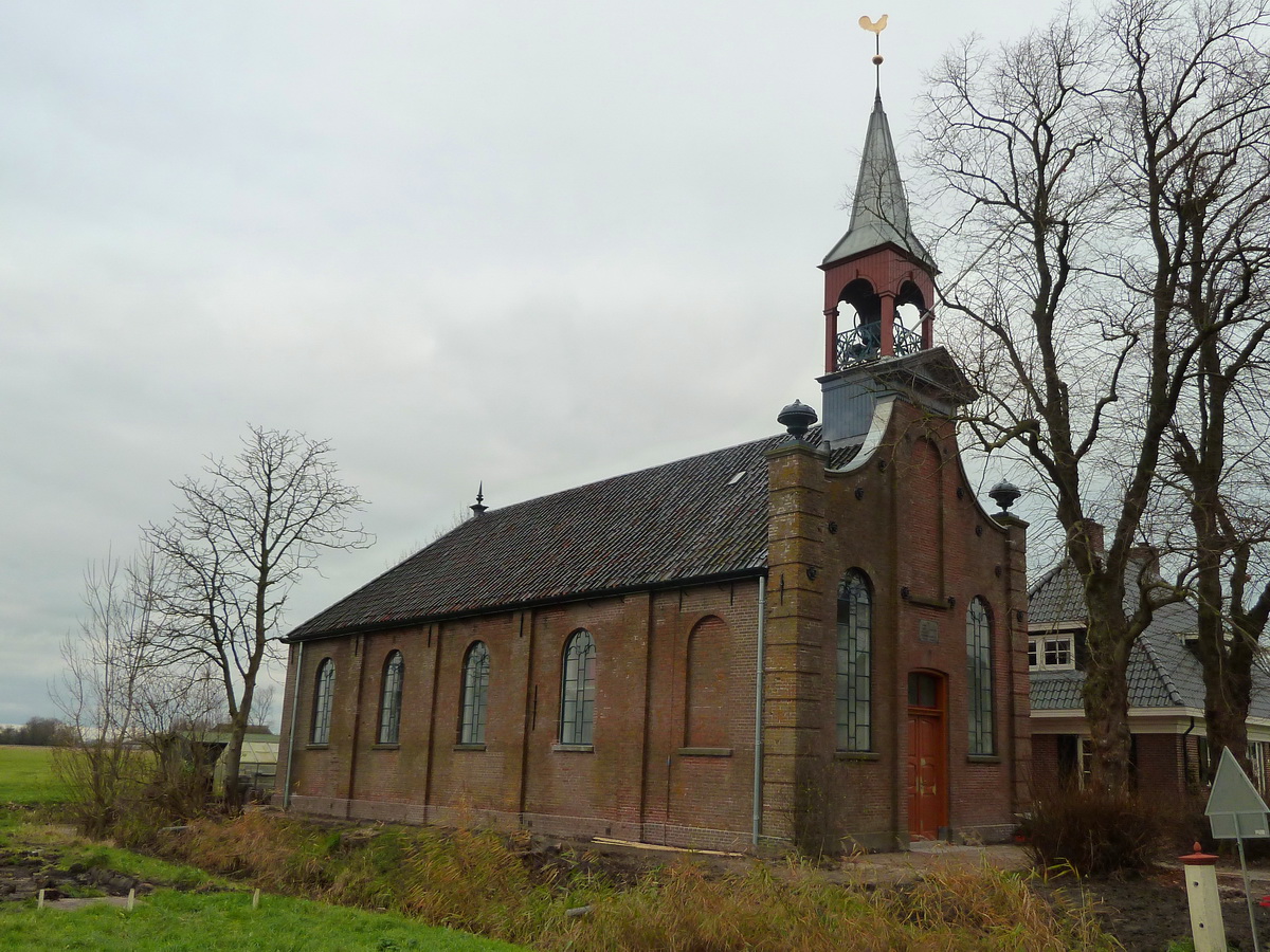 De hervormde kerk van Den Horn heeft een multifunctionele bestemming gekregen.